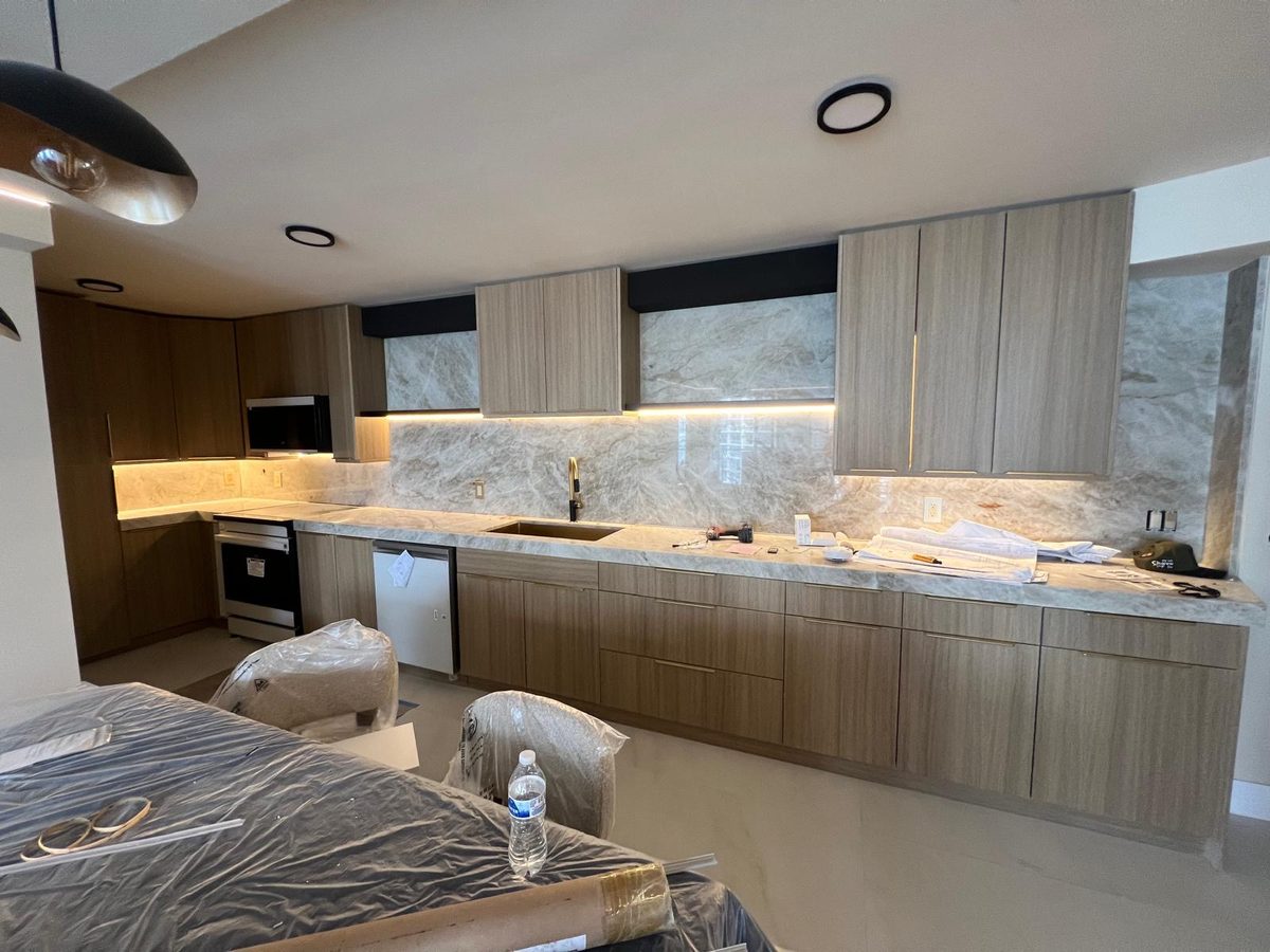 Modern kitchen remodel by The Contractor Lab